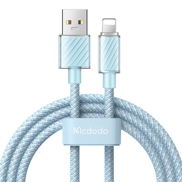 Mcdodo Cable USB-A to Lightning Mcdodo CA-3644, 2m (blue) 057527 6921002636445 CA-3644 έως και 12 άτοκες δόσεις
