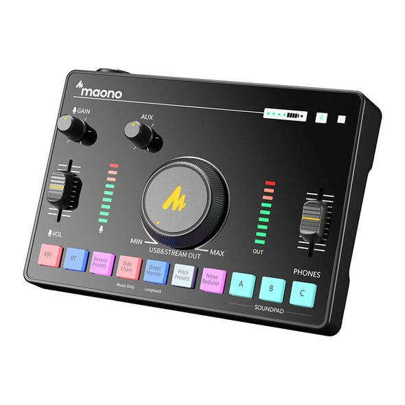 Maono Audio Mixer & Sound Card AMC2 Neo 057849 6972237681847 AMC2 Neo έως και 12 άτοκες δόσεις
