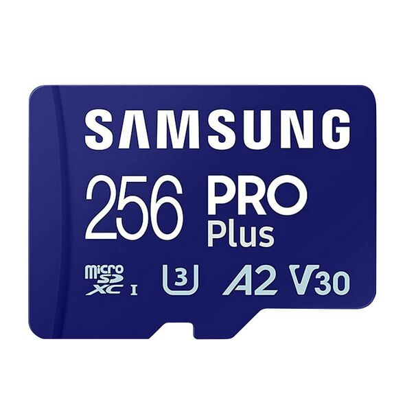 Samsung Memory card Samsung PRO Plus SDXC 256 GB U3 A2 V30 (MB-MD256SA/EU) 058165 8806094788105 MB-MD256SA έως και 12 άτοκες δόσεις