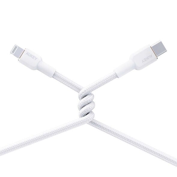 Aukey Cable Aukey CB-NAC1 USB-A to USB-C 1m (white) 057948 689323785872 CB-NAC1 έως και 12 άτοκες δόσεις