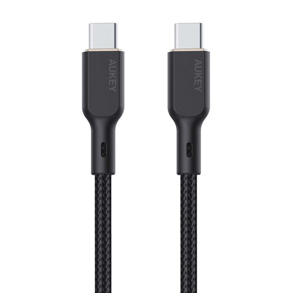 Aukey Cable Aukey CB-KCC101 USB-C to USB-C 1m (black) 058050 689323785308 CB-KCC101 έως και 12 άτοκες δόσεις