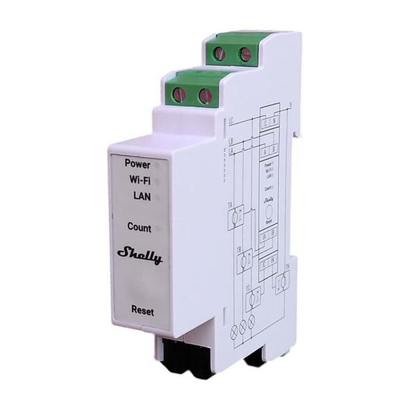 Shelly 3-phase Energy Meter Shelly PRO 3EM 400A Wi-Fi 059210 3800235268117 Pro3EM-400 έως και 12 άτοκες δόσεις