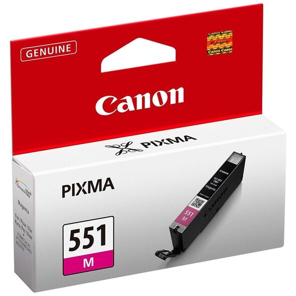 Canon Μελάνι Inkjet CLI-551M Magenta (6510B001) (CANCLI-551M) έως 12 άτοκες Δόσεις