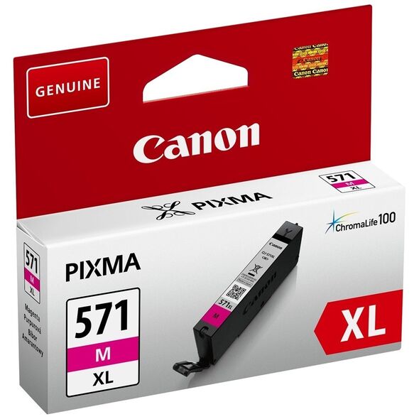 Canon Μελάνι Inkjet CLI-571M XL Magenta (0333C001) (CANCLI-571MXL) έως 12 άτοκες Δόσεις