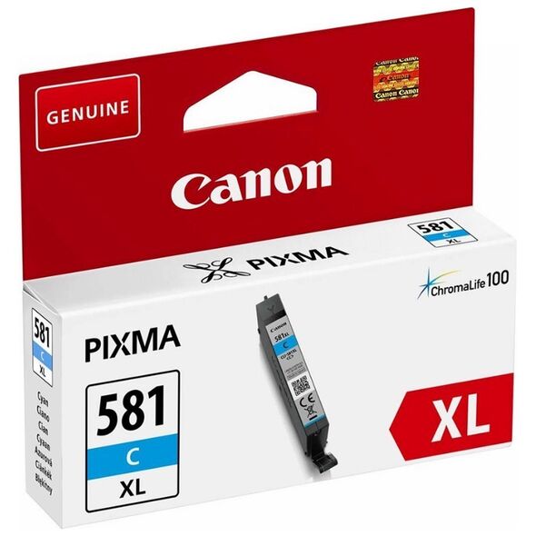 Canon Μελάνι Inkjet CLI-581CXL Cyan (2049C001) (CANCLI-581CXL) έως 12 άτοκες Δόσεις