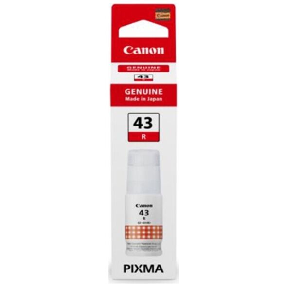 Canon Μελάνι Inkjet GI-43 Red (4716C001) (CANGI-43R) έως 12 άτοκες Δόσεις