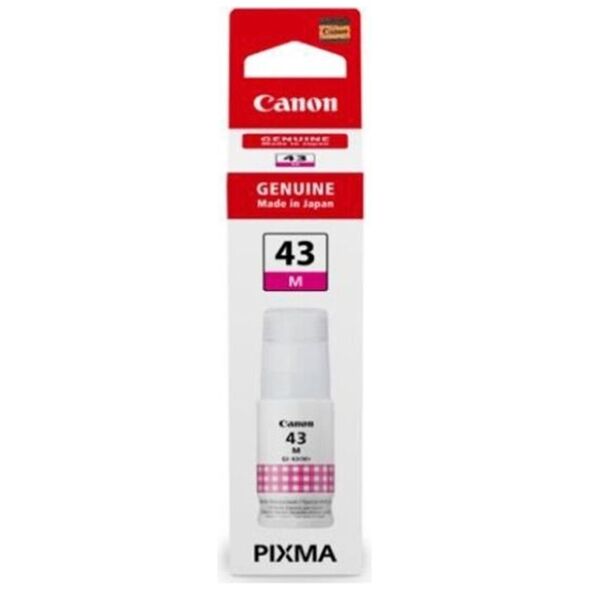 Canon Μελάνι Inkjet GI-43 Magenta (4680C001) (CANGI-43M) έως 12 άτοκες Δόσεις