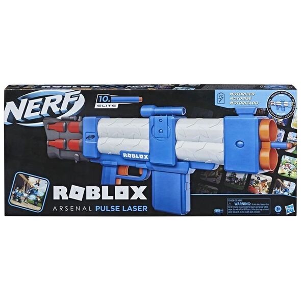 Hasbro Nerf Εκτοξευτής Arsenal Pulse Laser Roblox για 8+ Ετών (F2484) (HASF2484) έως 12 άτοκες Δόσεις