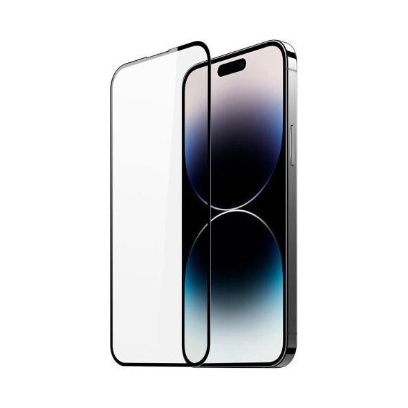 Tempered Glass Full Face Dux Ducis Apple iPhone 15 Pro Μαύρο (1 τεμ.) 6934913027639 6934913027639 έως και 12 άτοκες δόσεις