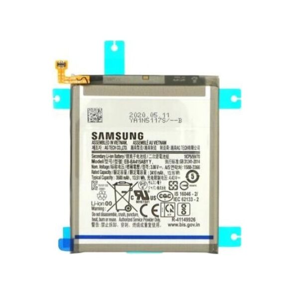 Μπαταρία Samsung EB-BA415ABY A415F Galaxy A41 (Original) 1110331020125 1110331020125 έως και 12 άτοκες δόσεις
