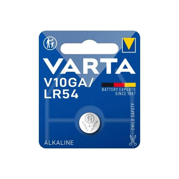 Μπαταρία Alkaline Varta V10GA LR54/LR1130 1.5V (1 τεμ.) 4008496297634 4008496297634 έως και 12 άτοκες δόσεις
