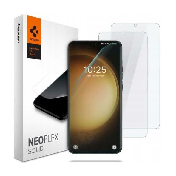 Screen Protector Spigen Neo Flex Samsung S916B Galaxy S23 Plus 5G (2 τεμ.) 8809896743082 8809896743082 έως και 12 άτοκες δόσεις