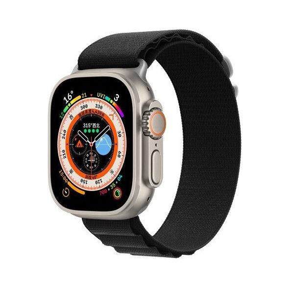Λουράκι Devia Sport5 Nylon Woven Apple Watch (38/ 40/ 41mm) Deluxe Μαύρο 6938595381799 6938595381799 έως και 12 άτοκες δόσεις