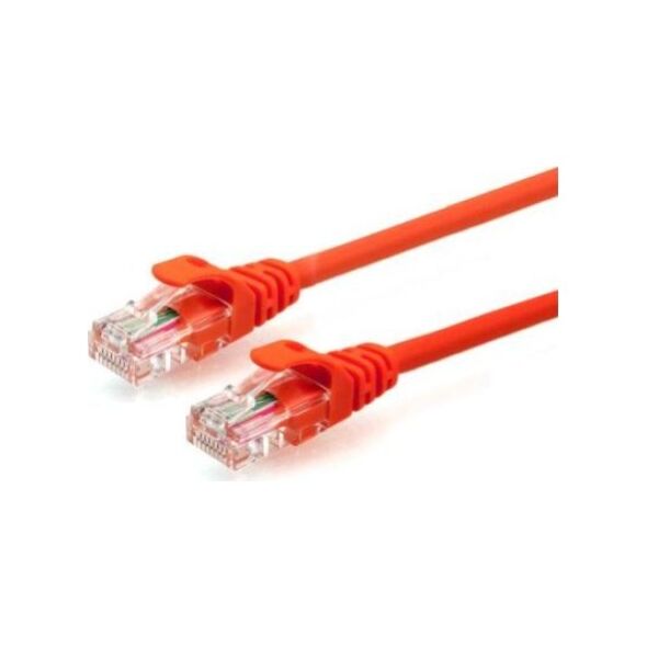 Καλώδιο Δικτύου UTP Cable CAT5e 1m Κόκκινο (Ασυσκεύαστο) 0616090018 0616090018 έως και 12 άτοκες δόσεις