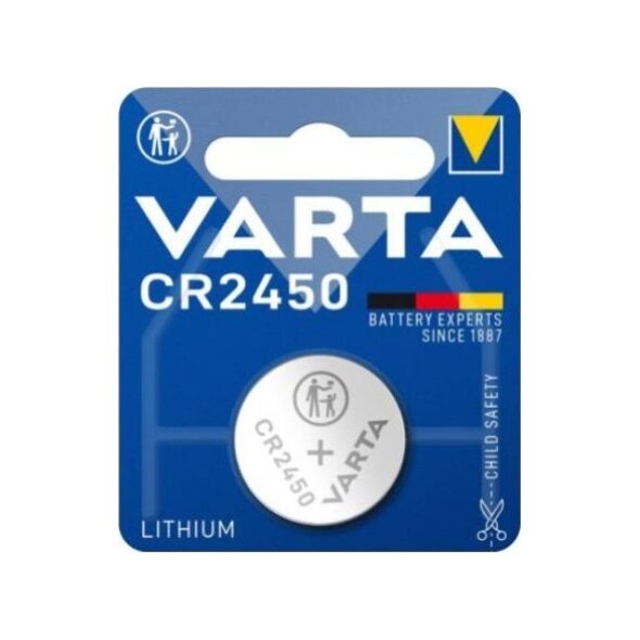 Lithium Button Cells Varta CR2450 (1 τεμ) 4008496270972 4008496270972 έως και 12 άτοκες δόσεις