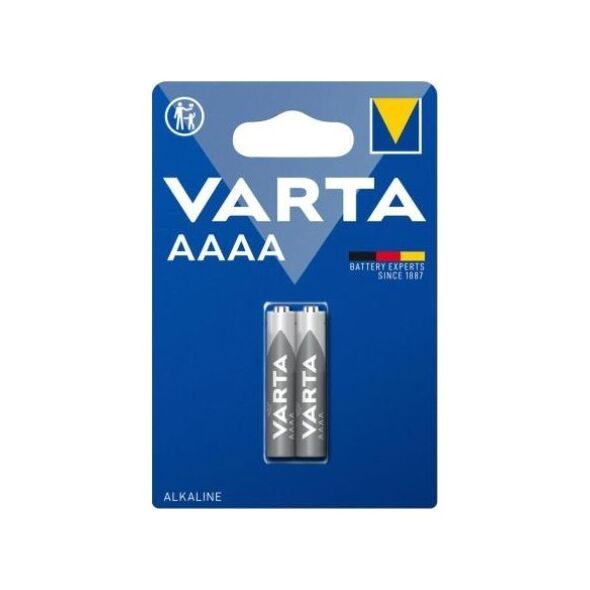 Μπαταρία Alkaline Varta AAAA LR61 LR8D425 (2 τεμ.) 4008496884223 4008496884223 έως και 12 άτοκες δόσεις