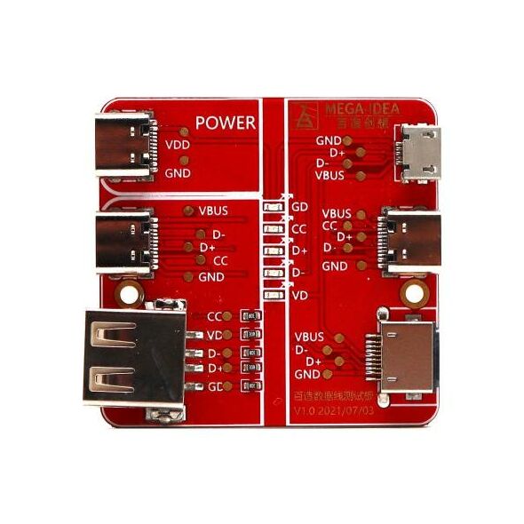 Tester Καλωδίων QianLI MEGA-IDEA Micro USB/ USB C / Lightining 6971064236510 6971064236510 έως και 12 άτοκες δόσεις