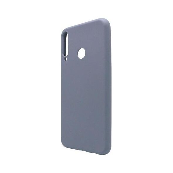 Θήκη Liquid Silicon inos Huawei P40 Lite E L-Cover Γκρι-Μπλε 5205598136543 5205598136543 έως και 12 άτοκες δόσεις
