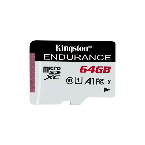 Κάρτα μνήμης Micro SDHC C10 UHS-I U1 Kingston High Endurance 95MB/s 64Gb 740617290226 740617290226 έως και 12 άτοκες δόσεις