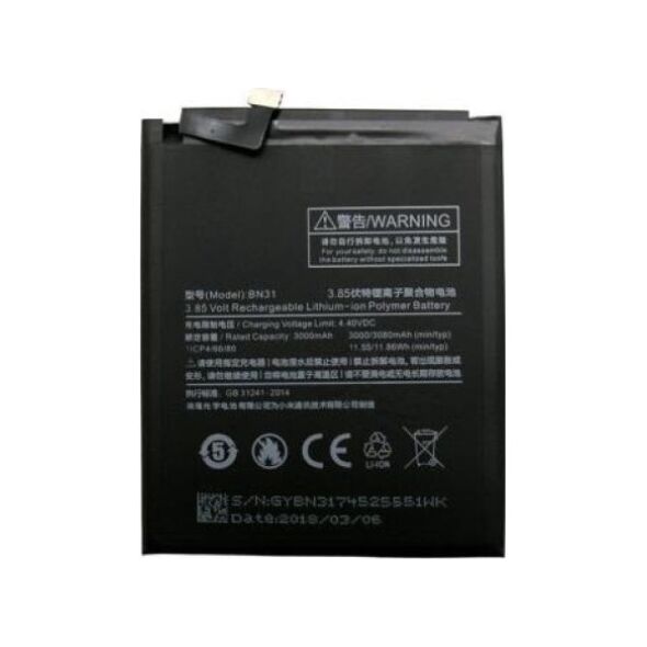 Μπαταρία Xiaomi BN31 Mi A1 (OEM) 1110331040028 1110331040028 έως και 12 άτοκες δόσεις