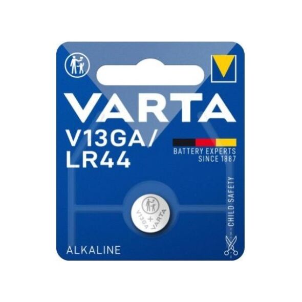 Μπαταρία Alkaline Varta V13GA LR44 1.5V (1 τεμ.) 4008496297641 4008496297641 έως και 12 άτοκες δόσεις