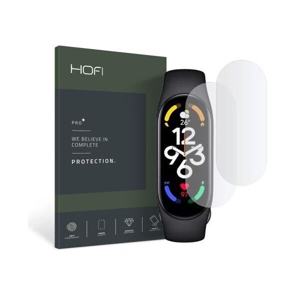 Hybrid Nano Glass Hofi Premium Pro+ Xiaomi Mi Smart Band 7 Διάφανο (2 τεμ.) 9589046923531 9589046923531 έως και 12 άτοκες δόσεις