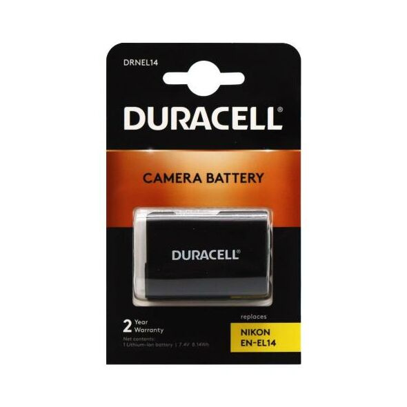 Μπαταρία Κάμερας Duracell DRNEL14 για Nikon EN-EL14 7.4V 1100mAh (1 τεμ) 5055190133347 5055190133347 έως και 12 άτοκες δόσεις