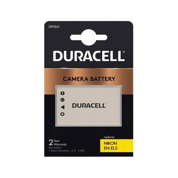 Μπαταρία Κάμερας Duracell DR9641 για Nikon EN-EL5 3.7V 1180mAh (1 τεμ) 5055190114117 5055190114117 έως και 12 άτοκες δόσεις