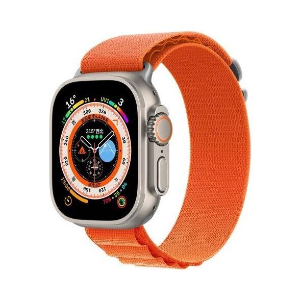 Λουράκι Devia Sport5 Nylon Woven Apple Watch (42/ 44/ 45/ 49mm) Deluxe Πορτοκαλί 6938595381850 6938595381850 έως και 12 άτοκες δόσεις