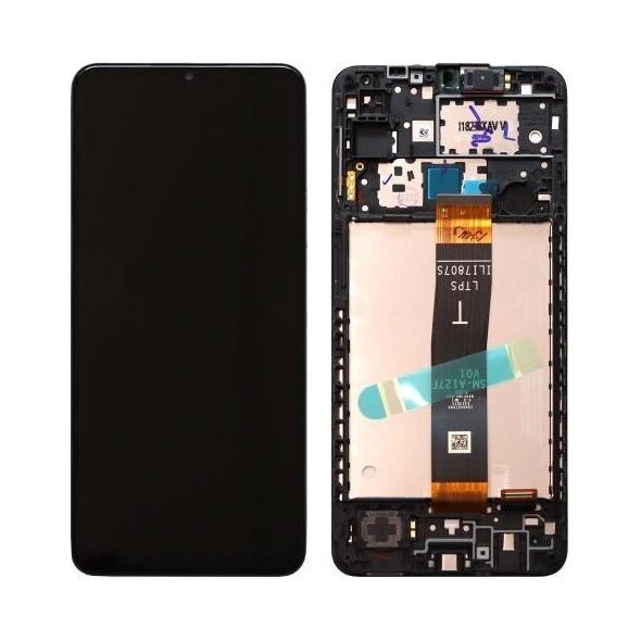 Οθόνη με Touch Screen & Μπροστινή Πρόσοψη Samsung A127F Galaxy A12 Nacho Μαύρο (Original) 1110301140578 1110301140578 έως και 12 άτοκες δόσεις