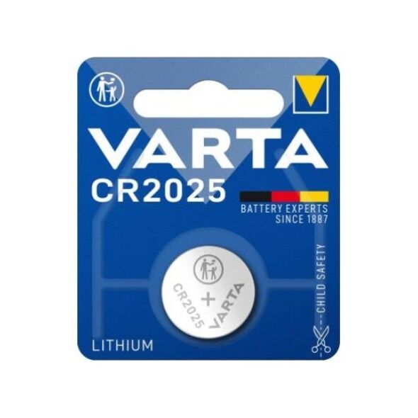 Lithium Button Cells Varta CR2025 (1 τεμ) 4008496276875 4008496276875 έως και 12 άτοκες δόσεις