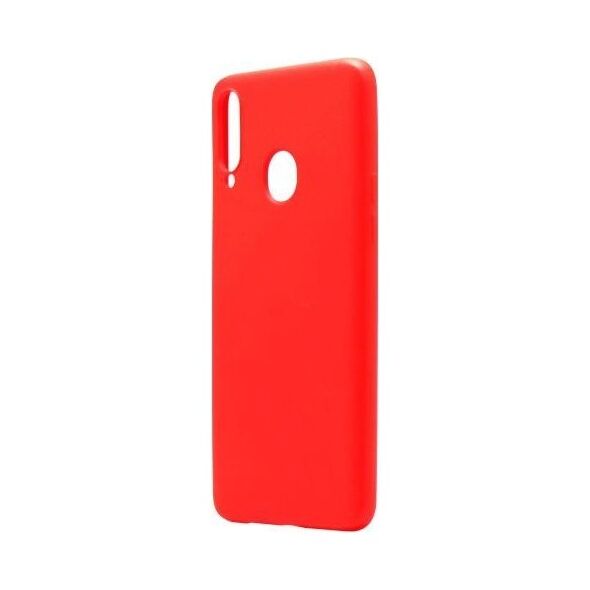 Θήκη Liquid Silicon inos Samsung A207F Galaxy A20s L-Cover Κόκκινο 5205598143084 5205598143084 έως και 12 άτοκες δόσεις