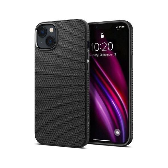 Θήκη Soft TPU Spigen Liquid Air Apple iPhone 15 Plus Μαύρο 8809896749893 8809896749893 έως και 12 άτοκες δόσεις