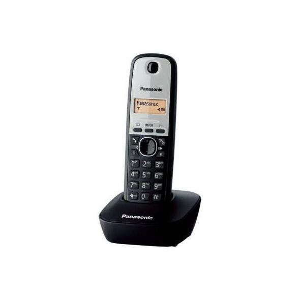 Ασύρματο Τηλέφωνο Panasonic KX-TG1611 Μαύρο-Ασημί 5025232862917 5025232862917 έως και 12 άτοκες δόσεις