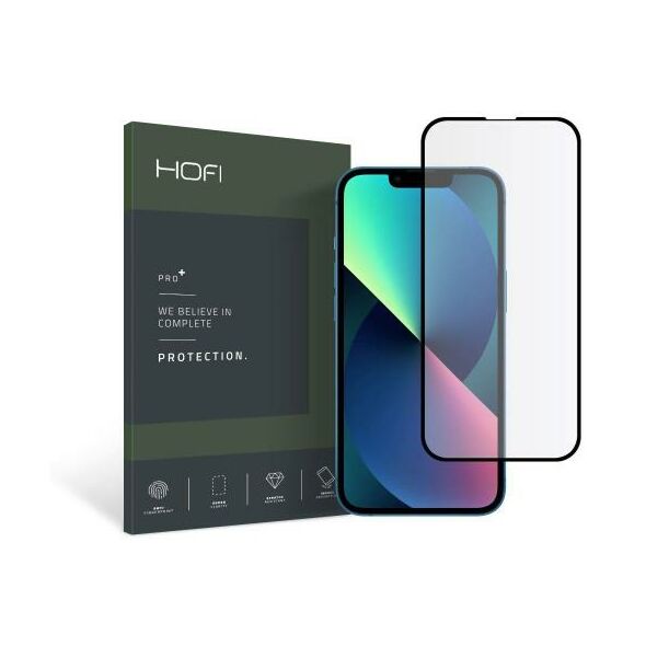 Tempered Glass Full Face Hofi Pro+ Apple iPhone 13 mini Μαύρο (1 τεμ.) 6216990212963 6216990212963 έως και 12 άτοκες δόσεις
