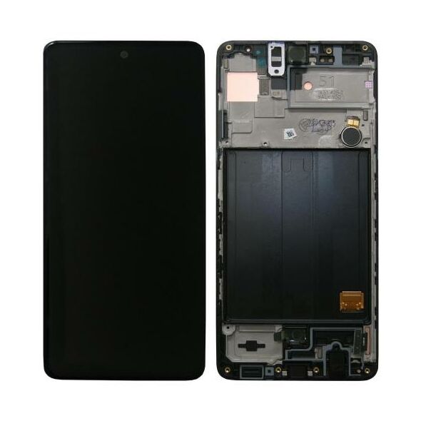 Οθόνη με Touch Screen & Μπροστινή Πρόσοψη Samsung A515F Galaxy A51 Μαύρο (Original) 1110301140475 1110301140475 έως και 12 άτοκες δόσεις
