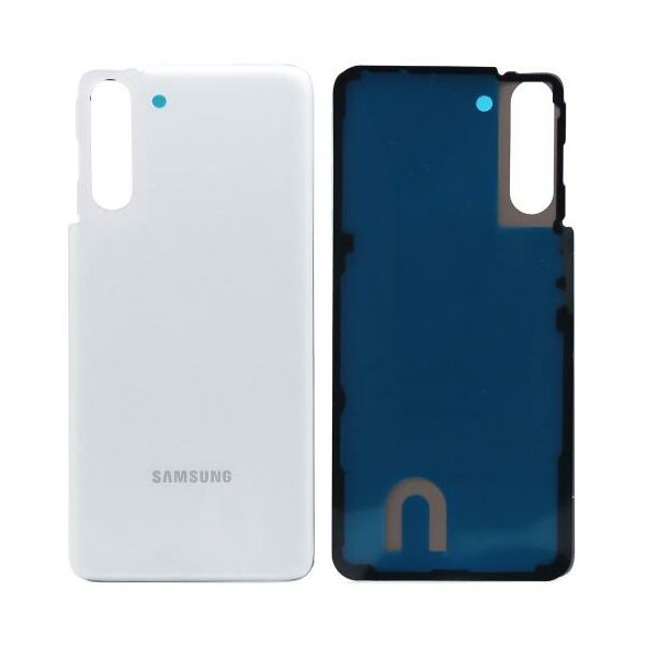 Καπάκι Μπαταρίας Samsung G991B Galaxy S21 5G Λευκό (OEM) 1110321070535 1110321070535 έως και 12 άτοκες δόσεις