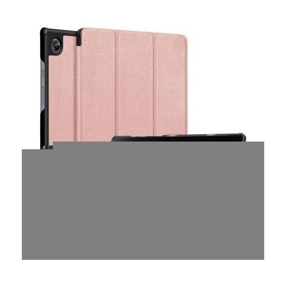 Θήκη Flip Smart inos Samsung X200 Galaxy Tab A8 10.5 (2021) Wi-Fi/ X205 Galaxy Tab A8 10.5 (2021) 4G Ροζ-Χρυσό 5205598154509 5205598154509 έως και 12 άτοκες δόσεις