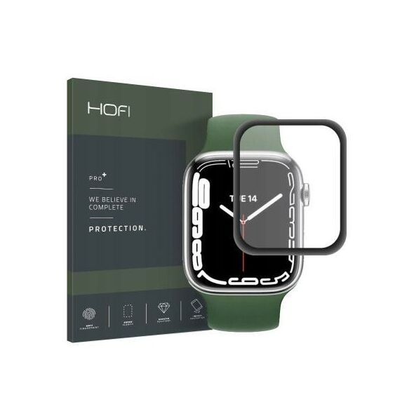 Hybrid Nano Glass Hofi Premium Pro+ Apple Watch 7/ 8 45mm Μαύρο (1 τεμ.) 9589046918452 9589046918452 έως και 12 άτοκες δόσεις