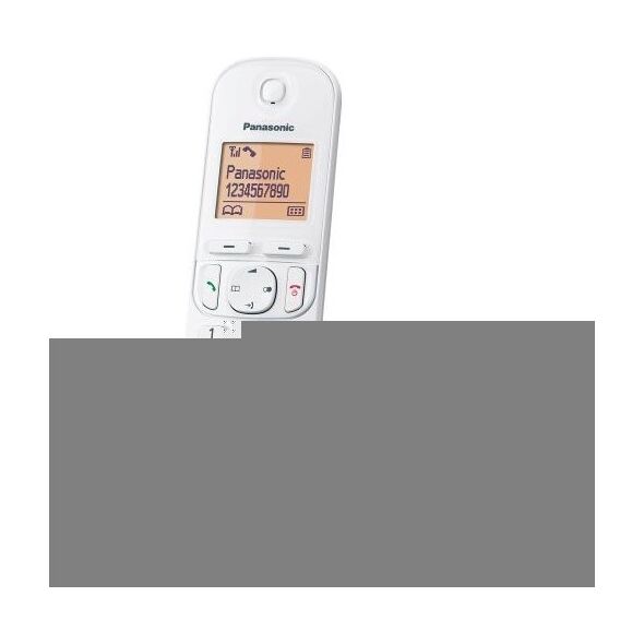 Ασύρματο Τηλέφωνο Panasonic KX-TGC250 Λευκό 5025232931118 5025232931118 έως και 12 άτοκες δόσεις