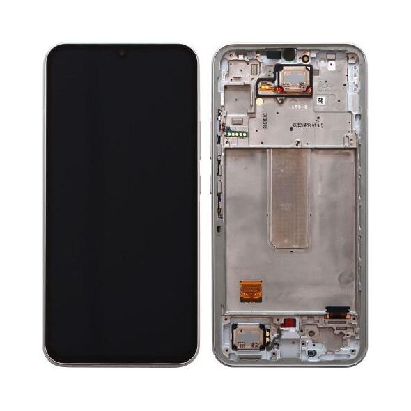 Οθόνη με Touch Screen & Μπροστινή Πρόσοψη Samsung A346B Galaxy A34 5G Ασημί (Original) 1110301140651 1110301140651 έως και 12 άτοκες δόσεις