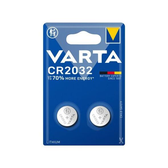 Lithium Button Cells Varta CR2032 (2 τεμ) 4008496746460 4008496746460 έως και 12 άτοκες δόσεις