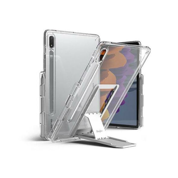 Θήκη TPU & PC με Σταντ Ringke Fusion Combo Samsung T870 Galaxy Tab S7 Wi-Fi/ T875 Galaxy Tab S7 4G Διάφανο 8809818840585 8809818840585 έως και 12 άτοκες δόσεις