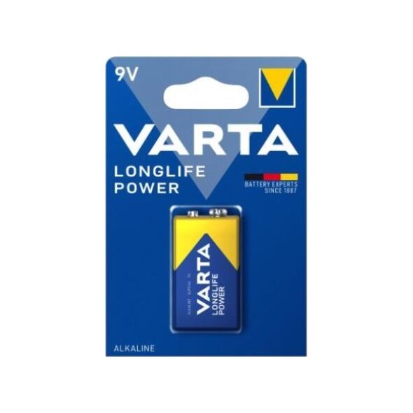 Μπαταρία Alkaline Varta Longlife Power 6LP3146 9V (1 τεμ.) 4008496559862 4008496559862 έως και 12 άτοκες δόσεις