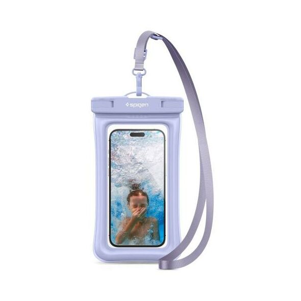 Universal Waterproof Θήκη Spigen A610 για Smartphones έως 6.9'' Λιλά (1 τεμ.) 8809896743570 8809896743570 έως και 12 άτοκες δόσεις