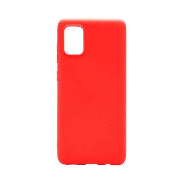 Θήκη Soft TPU inos Samsung A315F Galaxy A31 S-Cover Κόκκινο 5205598140618 5205598140618 έως και 12 άτοκες δόσεις