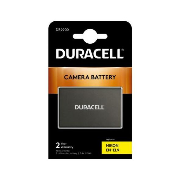 Μπαταρία Κάμερας Duracell DR9900 για Nikon EN-EL9 7.4V 1100mAh (1 τεμ) 5055190113523 5055190113523 έως και 12 άτοκες δόσεις