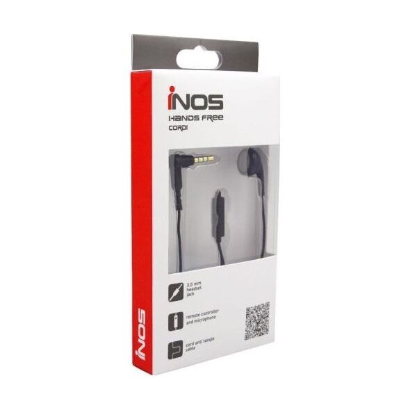 Hands Free Μονό inos 3.5mm Cordi Μαύρο 5205598066512 5205598066512 έως και 12 άτοκες δόσεις