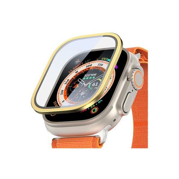 Tempered Glass Dux Ducis Apple Watch Ultra/ Ultra 2 49mm Χρυσό (1 τεμ.) 6934913025819 6934913025819 έως και 12 άτοκες δόσεις