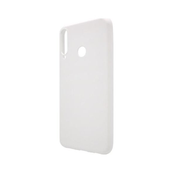 Θήκη Liquid Silicon inos Huawei P40 Lite E L-Cover Λευκό 5205598136550 5205598136550 έως και 12 άτοκες δόσεις